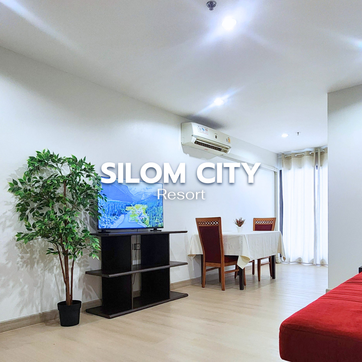 For RentCondoSilom, Saladaeng, Bangrak : 🏙️ Condo for Rent: Silom City Resort – Prime Location near BTS / MRT🚆🌳 LINE : @steadfastre