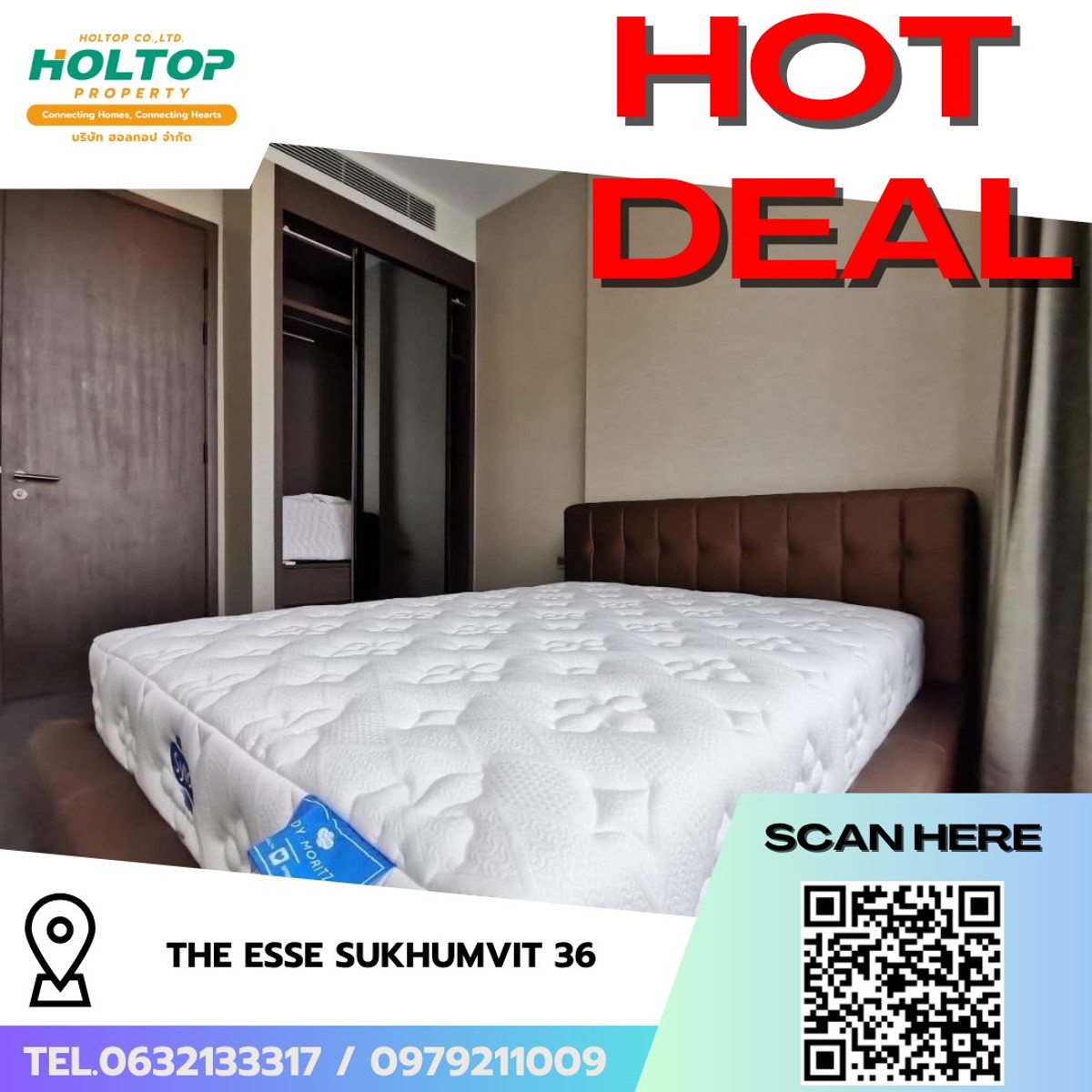 For RentCondoSukhumvit, Asoke, Thonglor : #R9682 🎉 210369 Condo for rent: THE ESSE Sukhumvit 36 ​​(Previous code R1145)