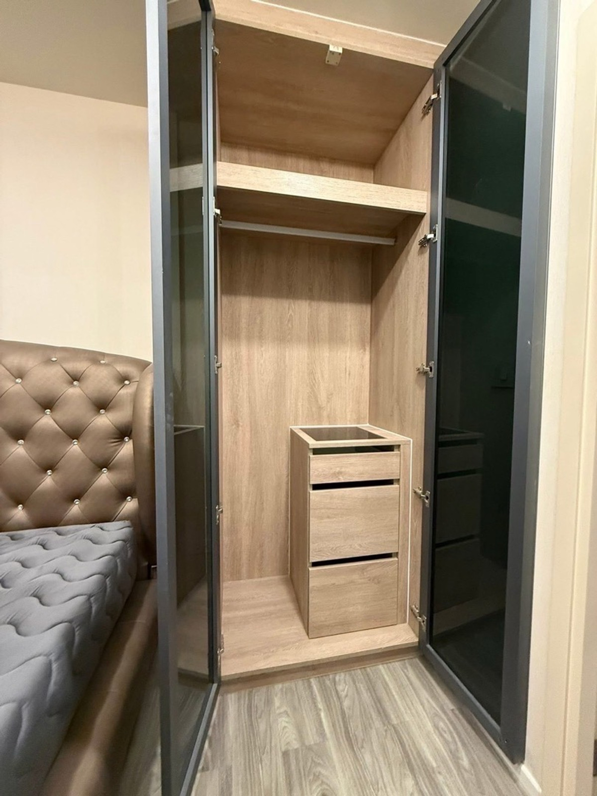 ให้เช่าคอนโดอ่อนนุช อุดมสุข : ให้เช่า IKON S77 คอนโดเดินทางสะดวกใกล้ BTS Onnut ขนาด30ตร.ม ชั้น7  เฟอร์นิเจอร์และเครื่องใช้ไฟฟ้าครบ พร้อมเข้าอยู่ ราคา 15,000 บาท 