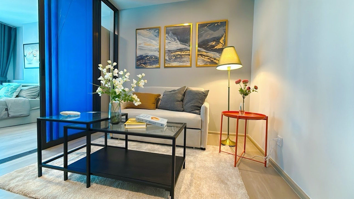 ให้เช่าคอนโดอ่อนนุช อุดมสุข : Aspire Onnut Station 1 Bedroom 31 Sqm.