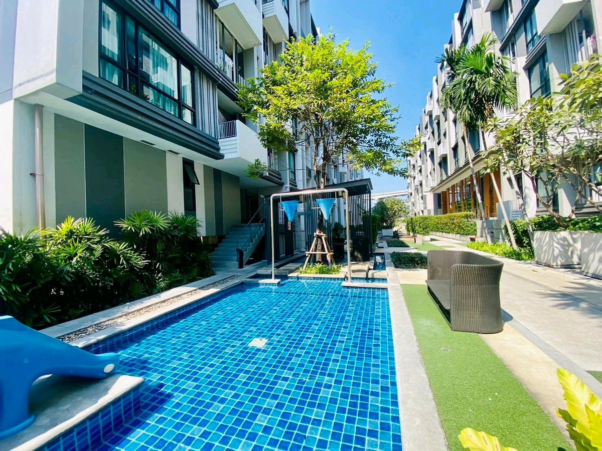 ให้เช่าคอนโดนวมินทร์ รามอินทรา : 📍 ทำเลดีมาก เดินเพียง 100 เมตร ถึงรถไฟฟ้าสายสีชมพู สถานีเศรษฐบุตรบำเพ็ญ 🚝