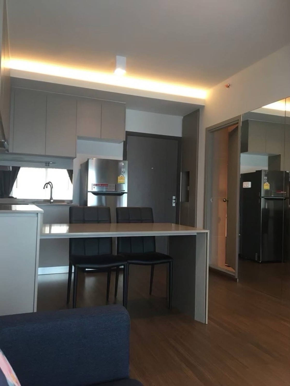 For RentCondoOnnut, Udomsuk : For rent IDEO S93, 2 bedrooms, 2 bathrooms, 53 sq m, 14th floor, corner room, beautifully decorated, fully furnished, next to BTS Bang Chak, convenient travel, ready to move in, price 30,000 baht.