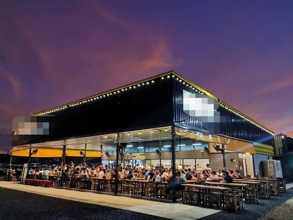 For LeaseholdRetail SpaceVipawadee, Don Mueang, Lak Si : Urgent sale, famous grilling shop with franchise, Don Mueang area, Ozone One Market, complete with structure + equipment.