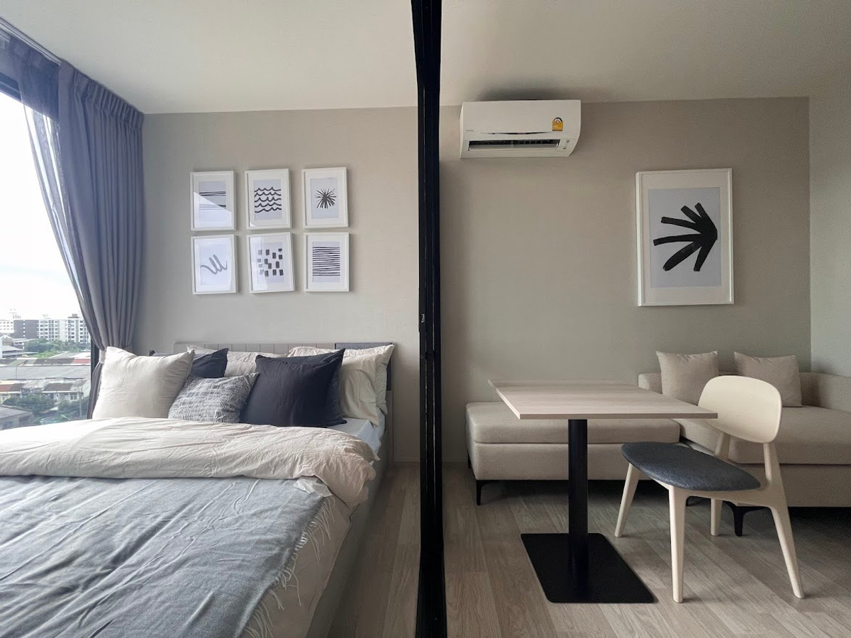 For SaleCondoBangna, Bearing, Lasalle : Urgent sale, fully furnished, ideo mobi eastpoint BTS Bangna, 1 bedroom