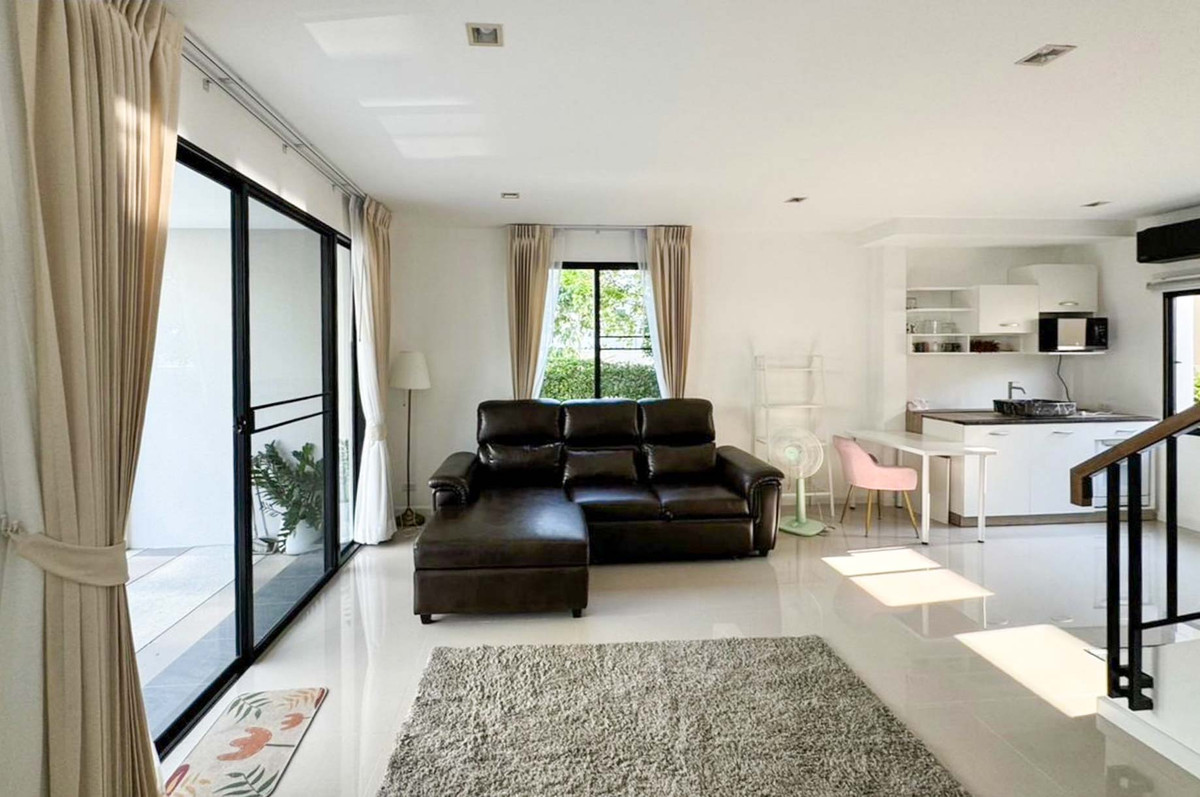 ให้เช่าทาวน์โฮมอ่อนนุช อุดมสุข : ให้เช่า บ้าน Q Prime สุขุมวิท 77 ทาวน์โฮม 3 ชั้น หลังมุม แบบ 3 นอน 4 น้ำ 46 ตรว 180 ตรม พร้อมเฟอร์ ใกล้ MRT ศรีนุช อ่อนนุช ศรีนครินทร์ อุดมสุข พัฒนาการ: KT26R-006