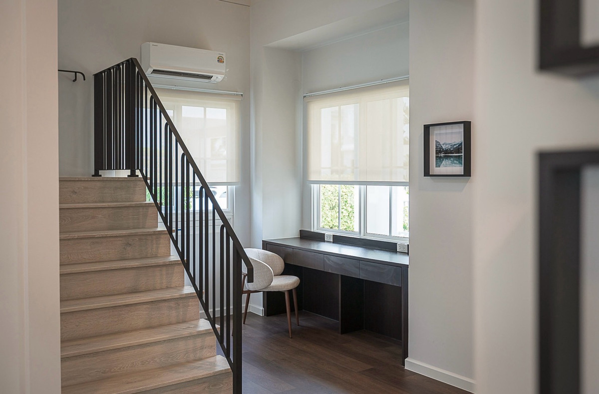 ให้เช่าบ้านบางนา แบริ่ง ลาซาล : RH033126 ให้เช่า บ้านใหม่ 2 ชั้น 3 ห้องนอน fully furnished at Chaiyapruek Bangna KM.15