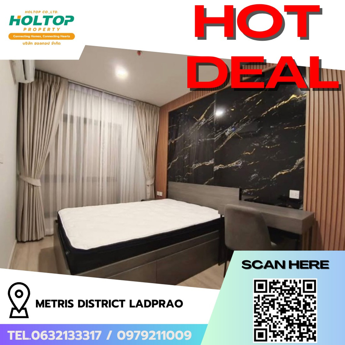 For RentCondoLadprao, Central Ladprao : #R9669 🎉 210369 Condo for rent Metris District Ladprao.