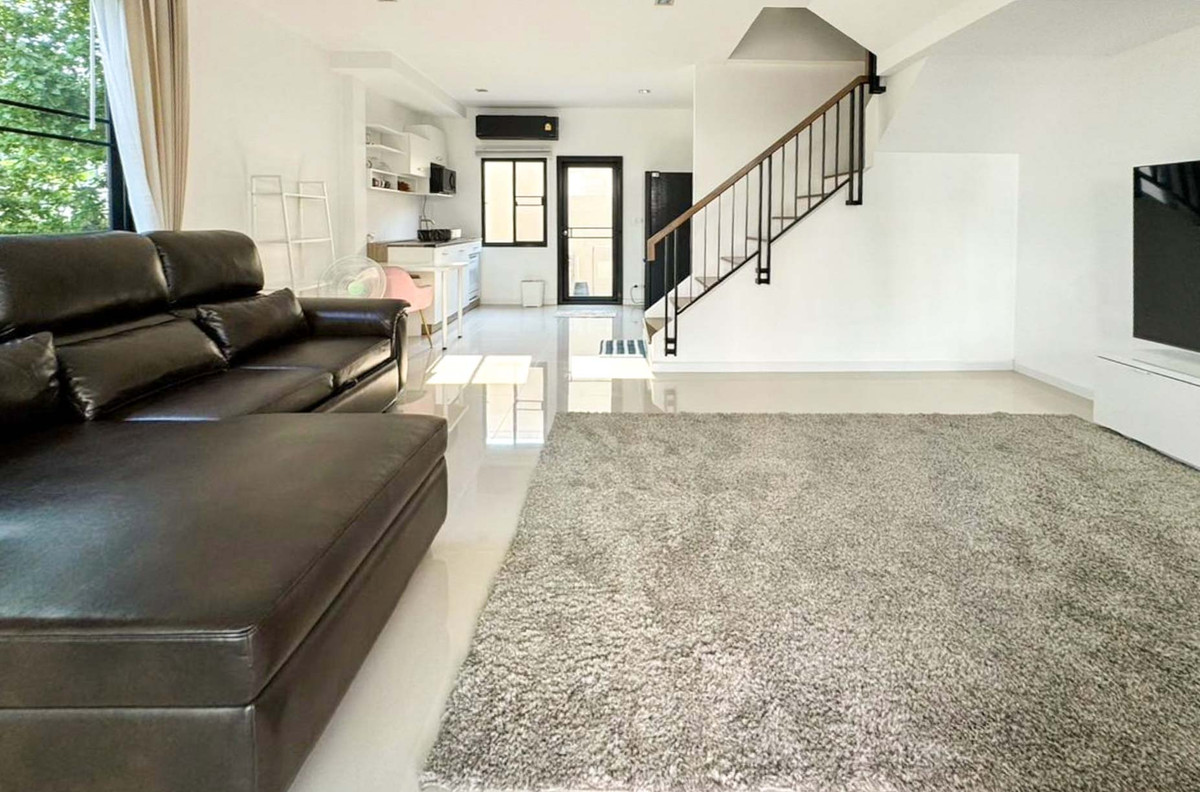 ให้เช่าทาวน์โฮมอ่อนนุช อุดมสุข : ให้เช่า บ้าน Q Prime สุขุมวิท 77 ทาวน์โฮม 3 ชั้น หลังมุม แบบ 3 นอน 4 น้ำ 46 ตรว 180 ตรม พร้อมเฟอร์ ใกล้ MRT ศรีนุช อ่อนนุช ศรีนครินทร์ อุดมสุข พัฒนาการ: KT26R-006