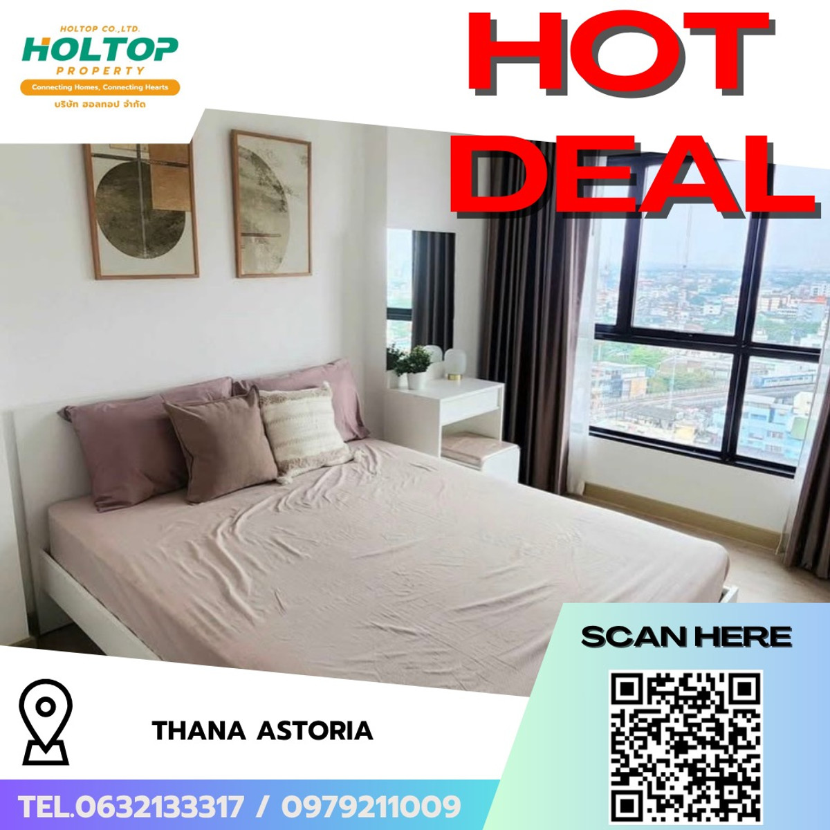 For RentCondoPinklao, Charansanitwong : #R9670 🎉 210369 Condo for rent Thana Astoria