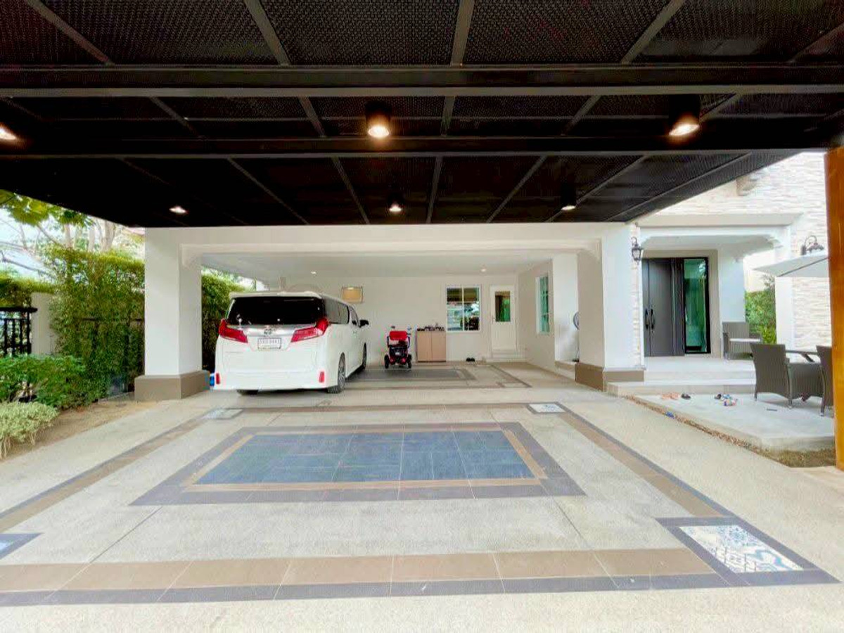 บ้านวิภาวดี ดอนเมือง หลักสี่ : เช่า/ขาย💜 บ้านหรู นันทวัน รามอินทรา–พหลฯ 50 ( Nantawan Ramintra-Phahol 50 ) หลังมุม พร้อมอยู่ ขนาด 108 ตารางวา 4 ห้องนอน แขวงท่าแร้ง เขตบางเขน กรุงเทพมหานคร