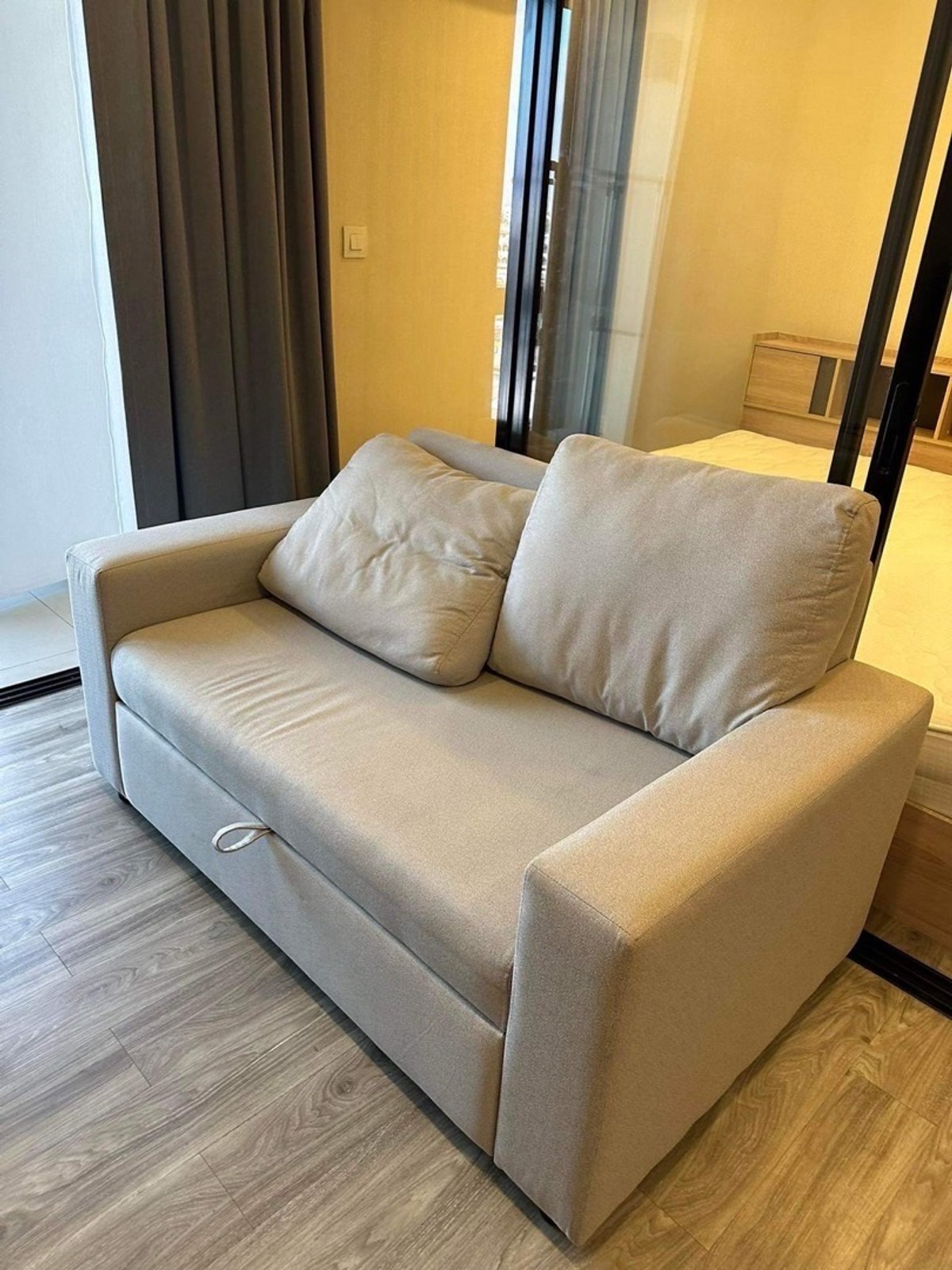 ให้เช่าคอนโดอ่อนนุช อุดมสุข : ให้เช่า IKON S77 คอนโดใกล้ BTS Onnut ขนาด30ตร.ม ตึกA ชั้น8 เงียบสงบเฟอร์นิเจอร์และเครื่องใช้ไฟฟ้าครบ มีรถรับส่งของโครงการไปBTS พร้อมเข้าอยู่ ราคา 13,000 บาท 