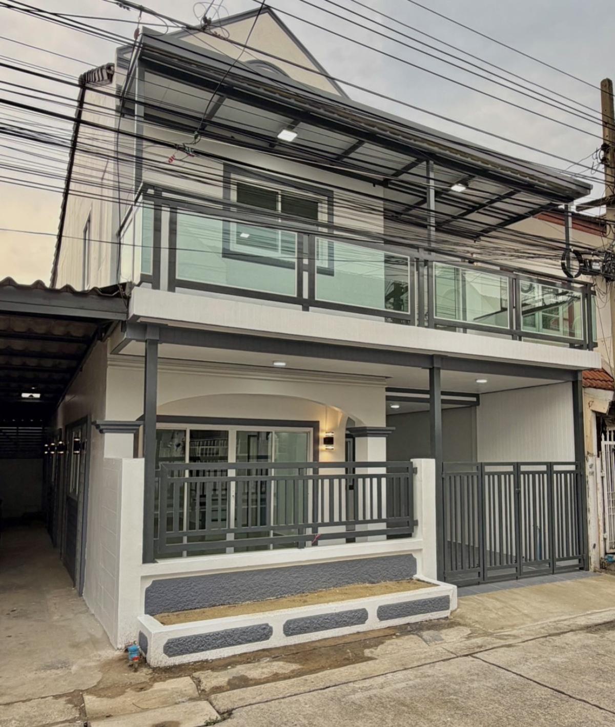 For SaleTownhomeRattanathibet, Sanambinna : For Sale Townhouse/Townhome  , Kittayarak , MRT-Yaek Nonthaburi 1 , Tha Sai , Mueang Nonthaburi , Nonthaburi , CX-147063