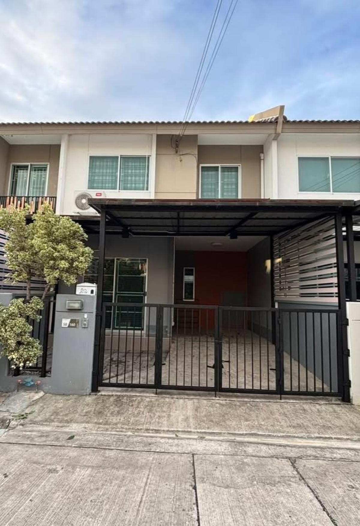 For SaleTownhomeNonthaburi, Bang Yai, Bangbuathong : For Sale Townhouse/Townhome  , Baan Pruksa 112 Klongbangpai Station-Bangyai , MRT-Khong Bang Phai , Bang Mae Nang , Bang Yai , Nonthaburi , CX-149802