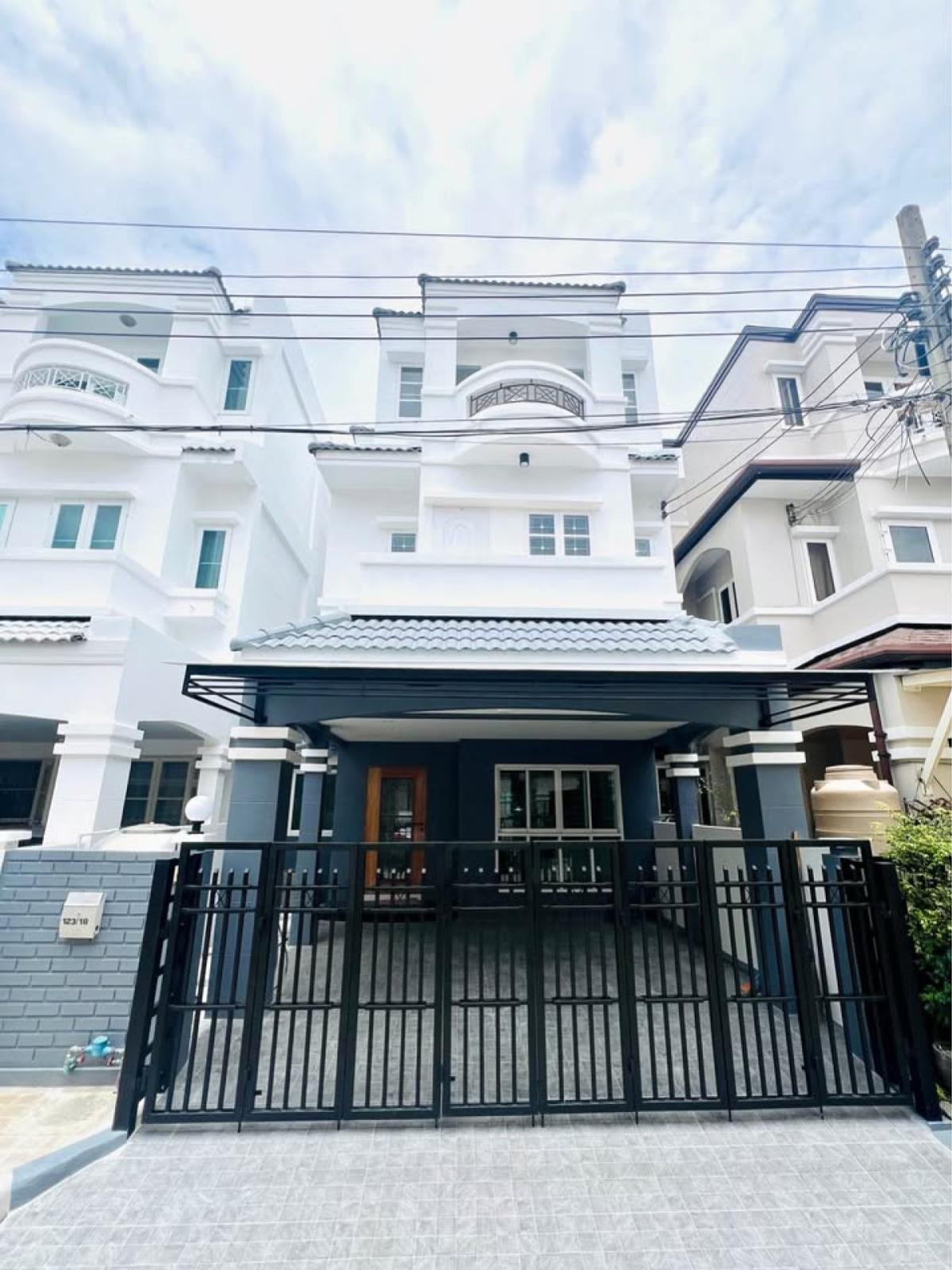 ขายทาวน์โฮมวิภาวดี ดอนเมือง หลักสี่ : ขายทาวน์เฮ้าส์/ทาวน์โฮม  เศรณี ปาร์ค (วิภาวดี 60) บางเขน เขต หลักสี่ กรุงเทพ CX-149236