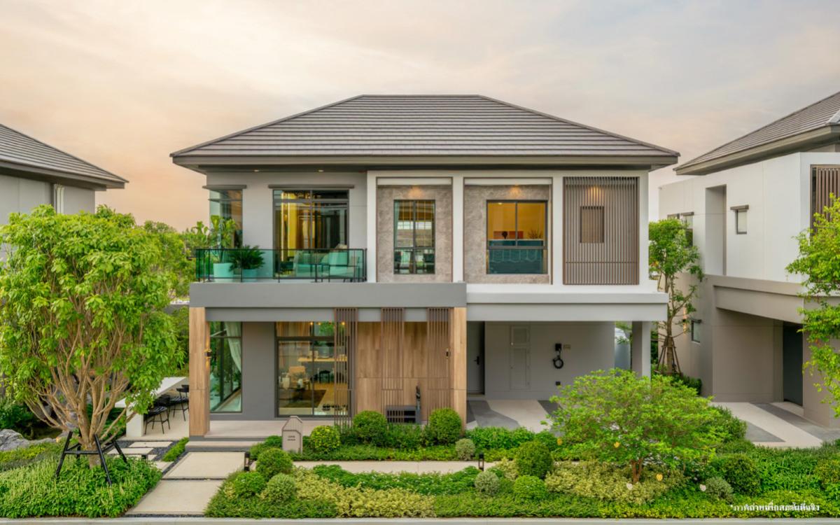 For SaleHousePhutthamonthon, Salaya : For Sale House , Bangkok Boulevard Borom-Sai 4 , Krathum Lom , Sam Phran , Nakhon Pathom , CX-149144