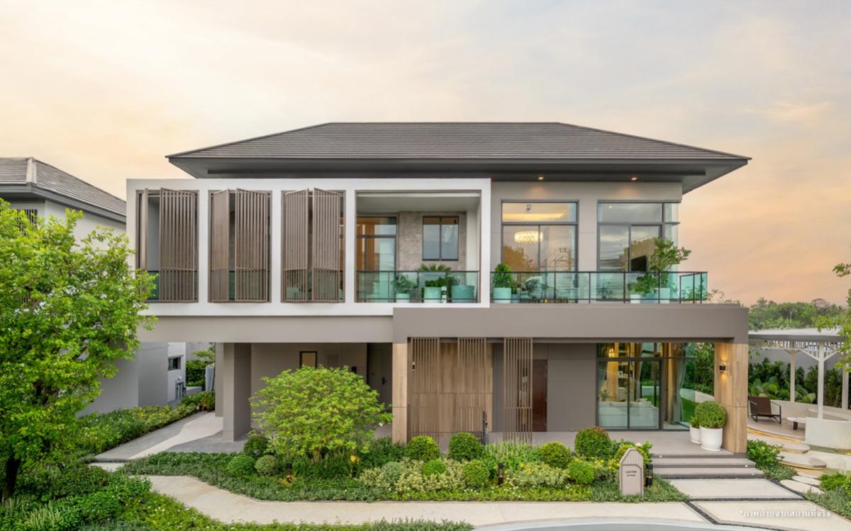 ขายบ้านพุทธมณฑล ศาลายา : ขายบ้าน  บางกอก บูเลอวาร์ด บรมฯ-สาย 4 กระทุ่มล้ม สามพราน นครปฐม CX-149145