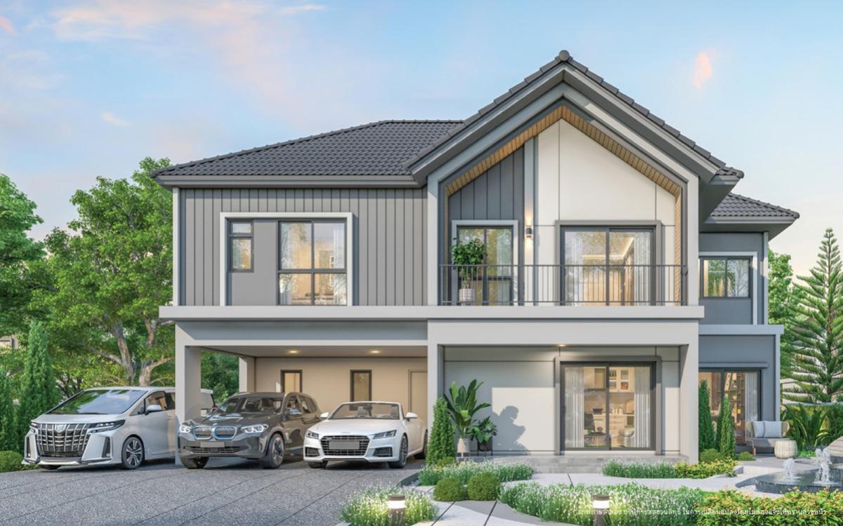 ขายบ้านปทุมธานี รังสิต ธรรมศาสตร์ : ขายบ้าน  เวนิว ไอดี รังสิต - ปทุมธานี สวนพริกไทย เมืองปทุมธานี ปทุมธานี CX-148848