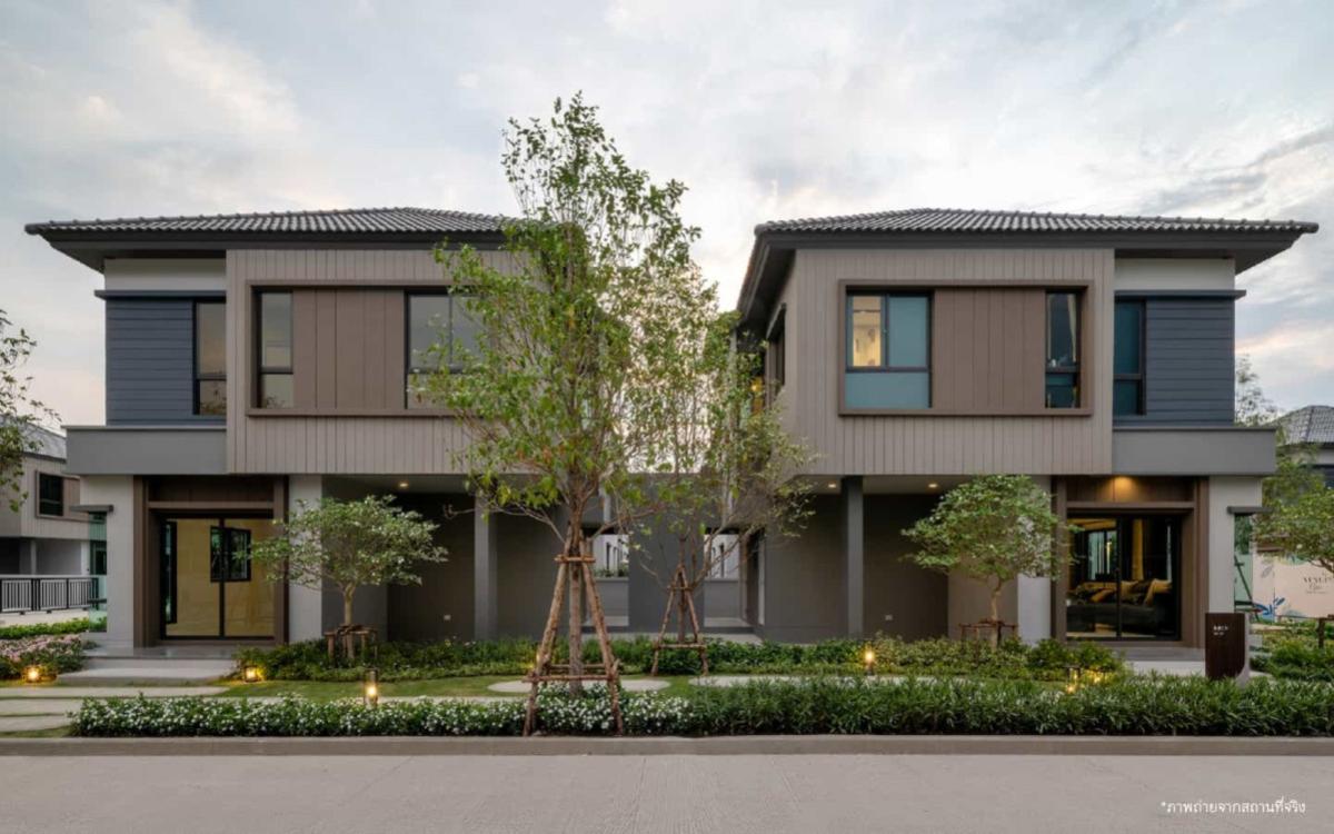 ขายบ้านปทุมธานี รังสิต ธรรมศาสตร์ : ขายบ้าน  เวนิว โฟลว์ ติวานนท์ รังสิต บางกะดี เมืองปทุมธานี ปทุมธานี CX-148856