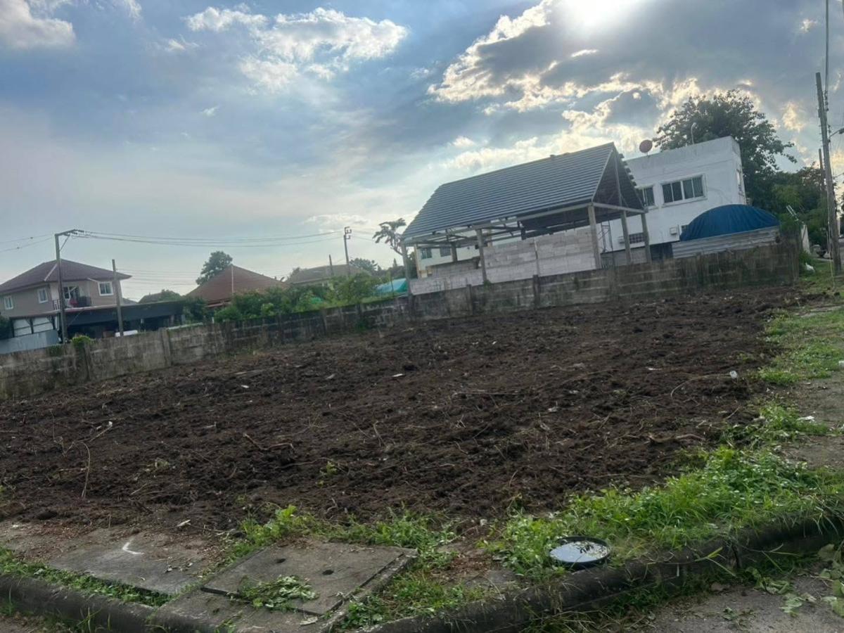 For SaleLandLadkrabang, Suwannaphum Airport : For Sale Land , Happy Place Park Village , corner unit , Khlong Sam Prawet , Lat Krabang , Bangkok , CX-148439