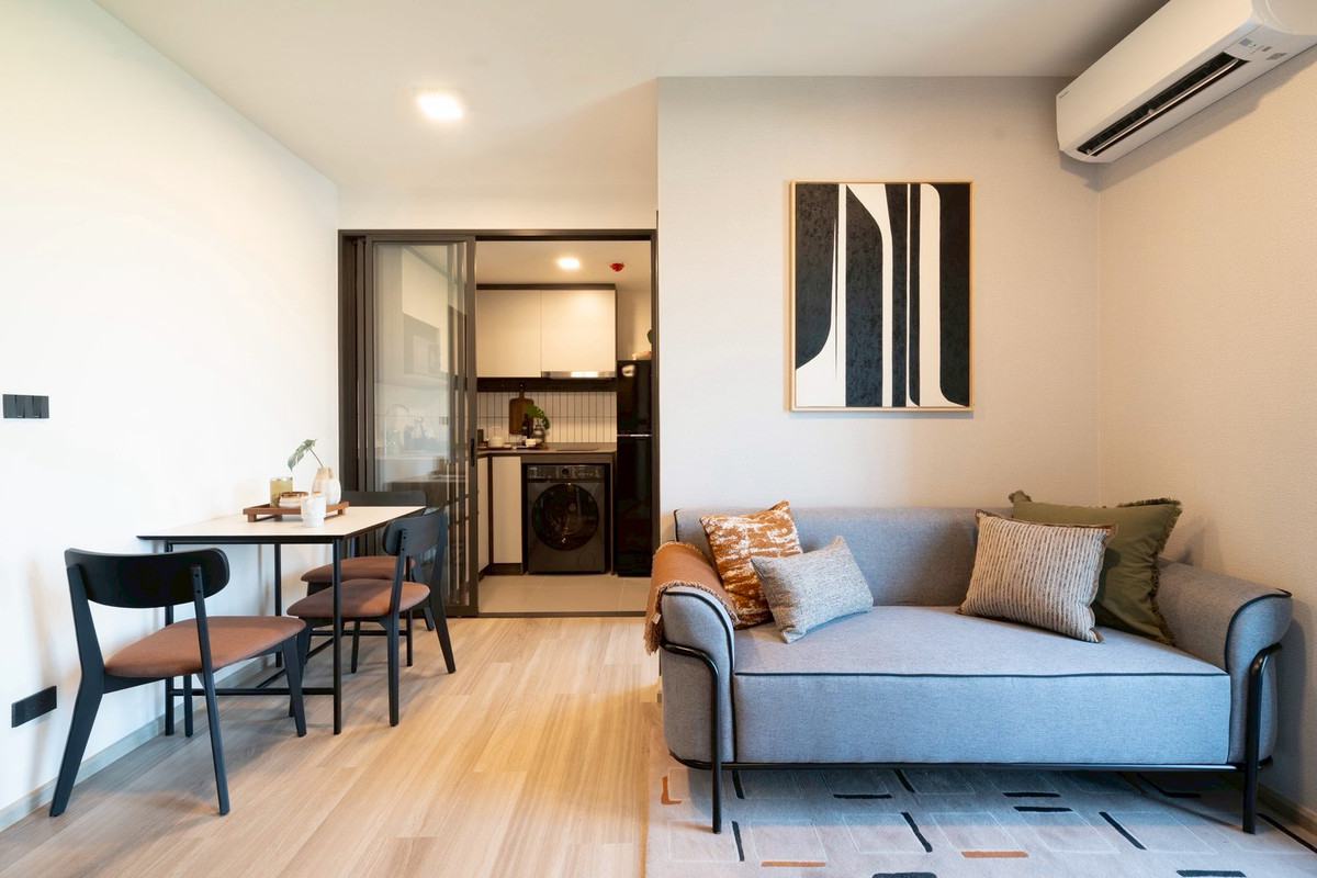 For SaleCondoKasetsart, Ratchayothin : 🎉 Best Price Sale! 🎉 Chapter One More Kaset — a brand-new condo with spacious units, located near Kasetsart University and the BTS. Guaranteed best price! 💯