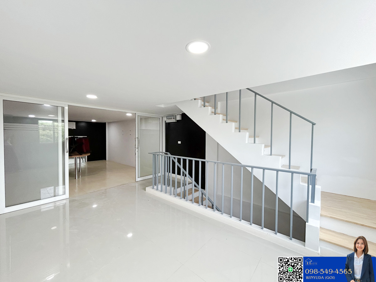 ขายอาคารพาณิชย์แจ้งวัฒนะ เมืองทอง : โฮมออฟฟิศ 3.5 ชั้น เมทโทร บิซทาวน์ แจ้งวัฒนะ 2 ติดถนนหอการค้าไทย อาคารพักอาศัยและทำธุรกิจ ร้านค้า