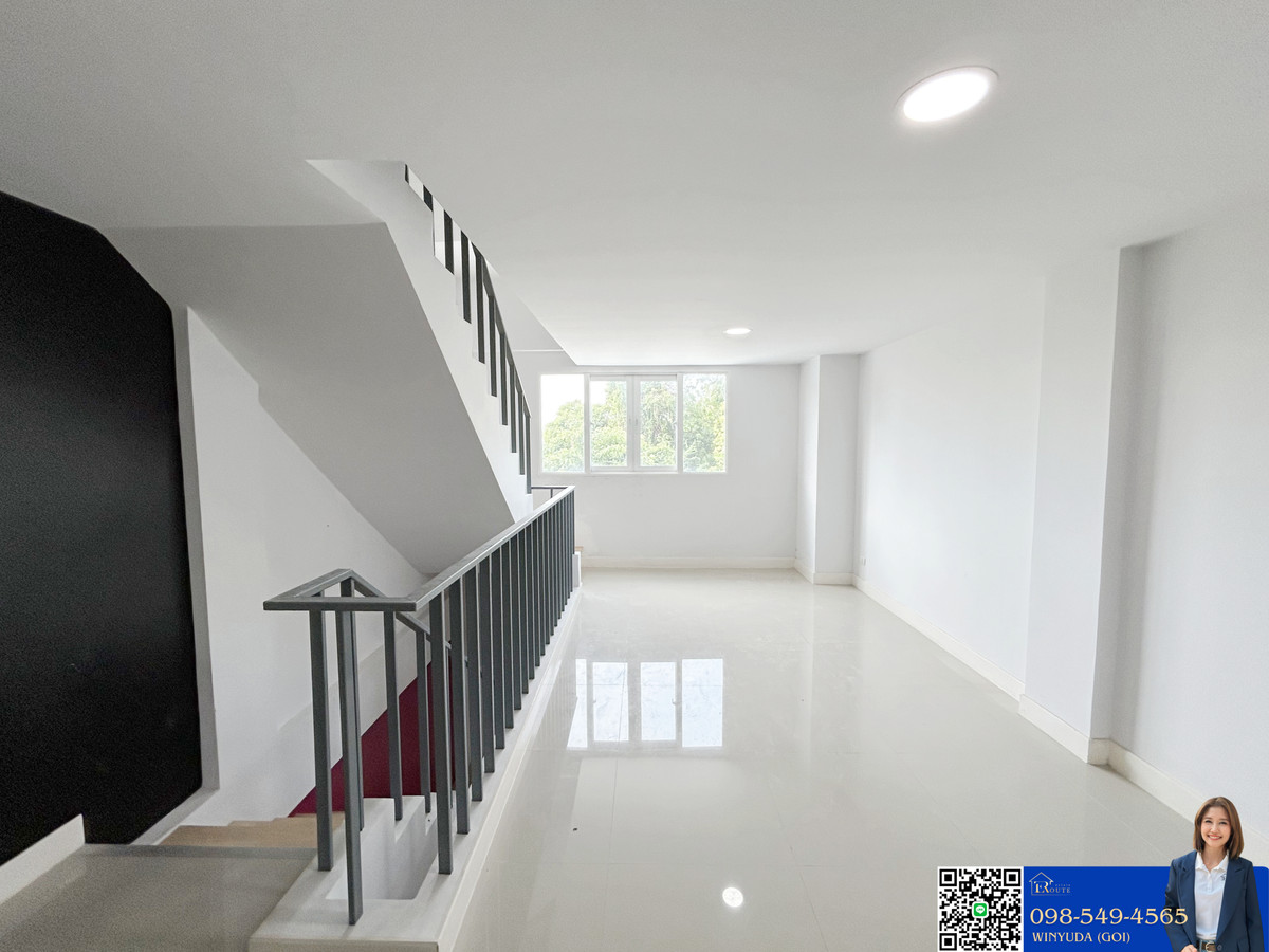 ขายอาคารพาณิชย์แจ้งวัฒนะ เมืองทอง : โฮมออฟฟิศ 3.5 ชั้น เมทโทร บิซทาวน์ แจ้งวัฒนะ 2 ติดถนนหอการค้าไทย อาคารพักอาศัยและทำธุรกิจ ร้านค้า