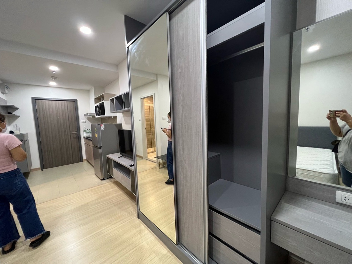 For RentCondoRamkhamhaeng, Hua Mak : Cheapest in the project ‼️ For rent 🔥 Supalai Veranda Ramkhamhaeng, beautiful room, fully furnished + has a washing machine 📍 Ready to move in (responds to chats and answers calls very quickly)