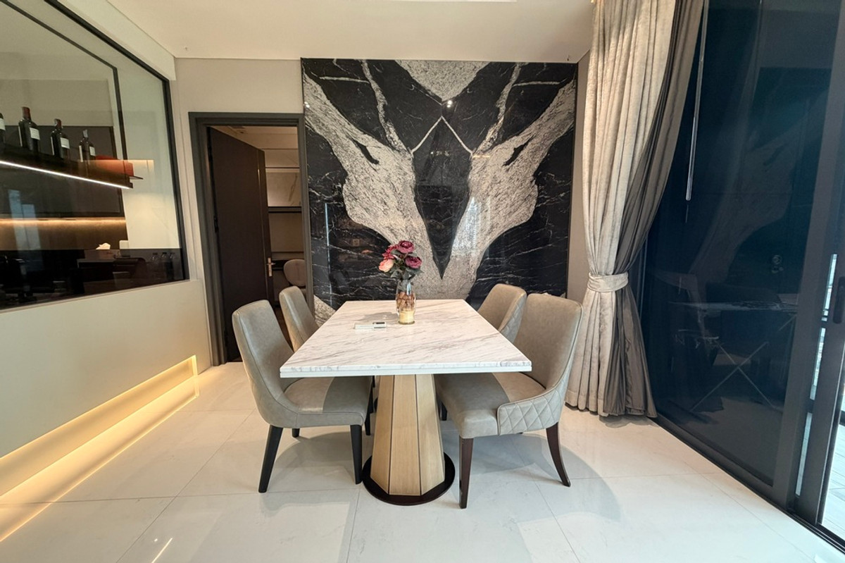 For SaleCondoSukhumvit, Asoke, Thonglor : 🔥 For Sale !! prime area, The Bangkok Thonglor, 2 bedroom, 2 bathroom, corner room, high floor !!🔥Code C20230102777 furnished, Special Deal!!📣📣