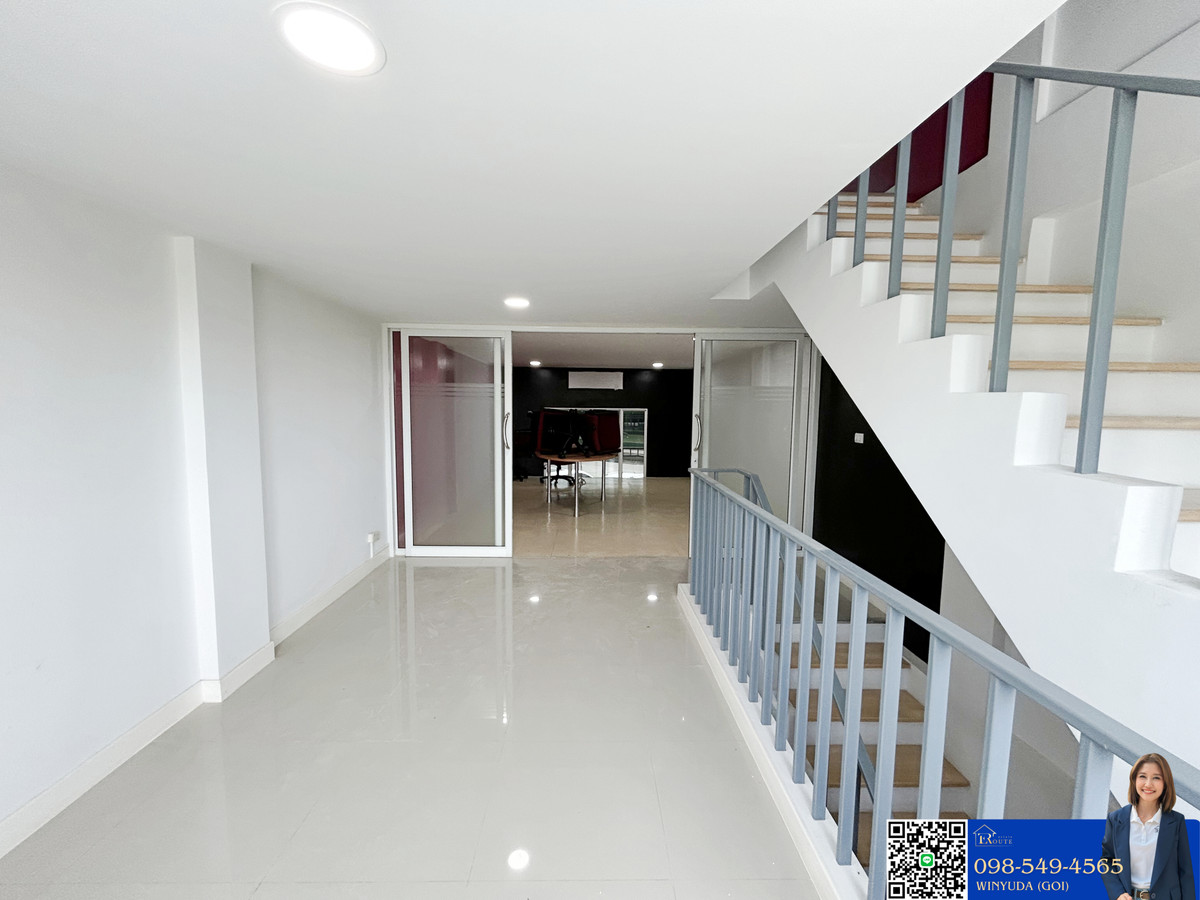 ขายอาคารพาณิชย์แจ้งวัฒนะ เมืองทอง : โฮมออฟฟิศ 3.5 ชั้น เมทโทร บิซทาวน์ แจ้งวัฒนะ 2 ติดถนนหอการค้าไทย อาคารพักอาศัยและทำธุรกิจ ร้านค้า