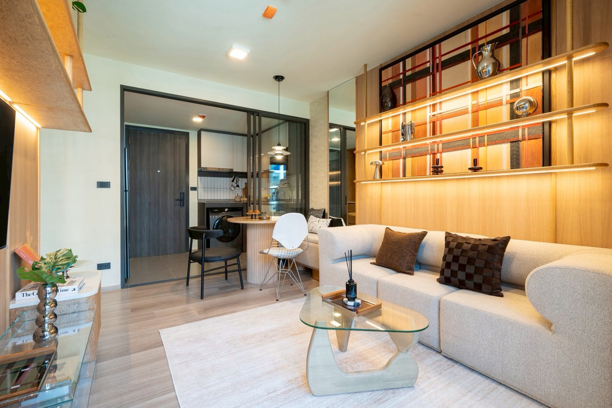 For SaleCondoKasetsart, Ratchayothin : 🔥 HOT RIGHT NOW! 🔥 Chapter One More Kaset — spacious units at a great price, just 600 meters from Kasetsart University. Guaranteed best price! 💯  📱 092-808-8899