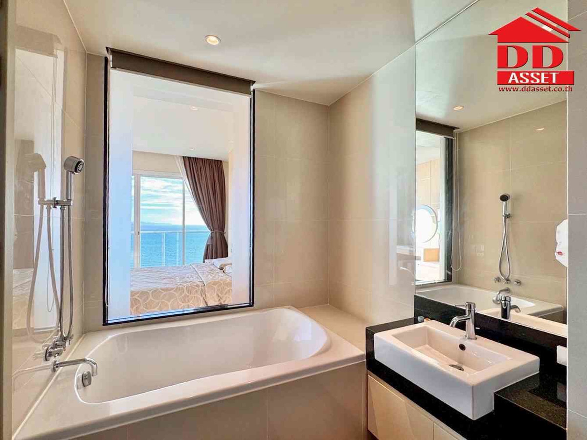 ให้เช่าคอนโดพัทยา บางแสน ชลบุรี สัตหีบ : For Rent Condo Mövenpick White Sand Beach Na Jomtien Pattaya Code : C8422