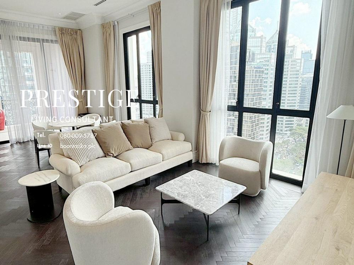 ให้เช่าคอนโดวิทยุ ชิดลม หลังสวน : 📌For RENT เช่า | 98 Wireless - 2BR (120 sqm) 300,000 THB/month