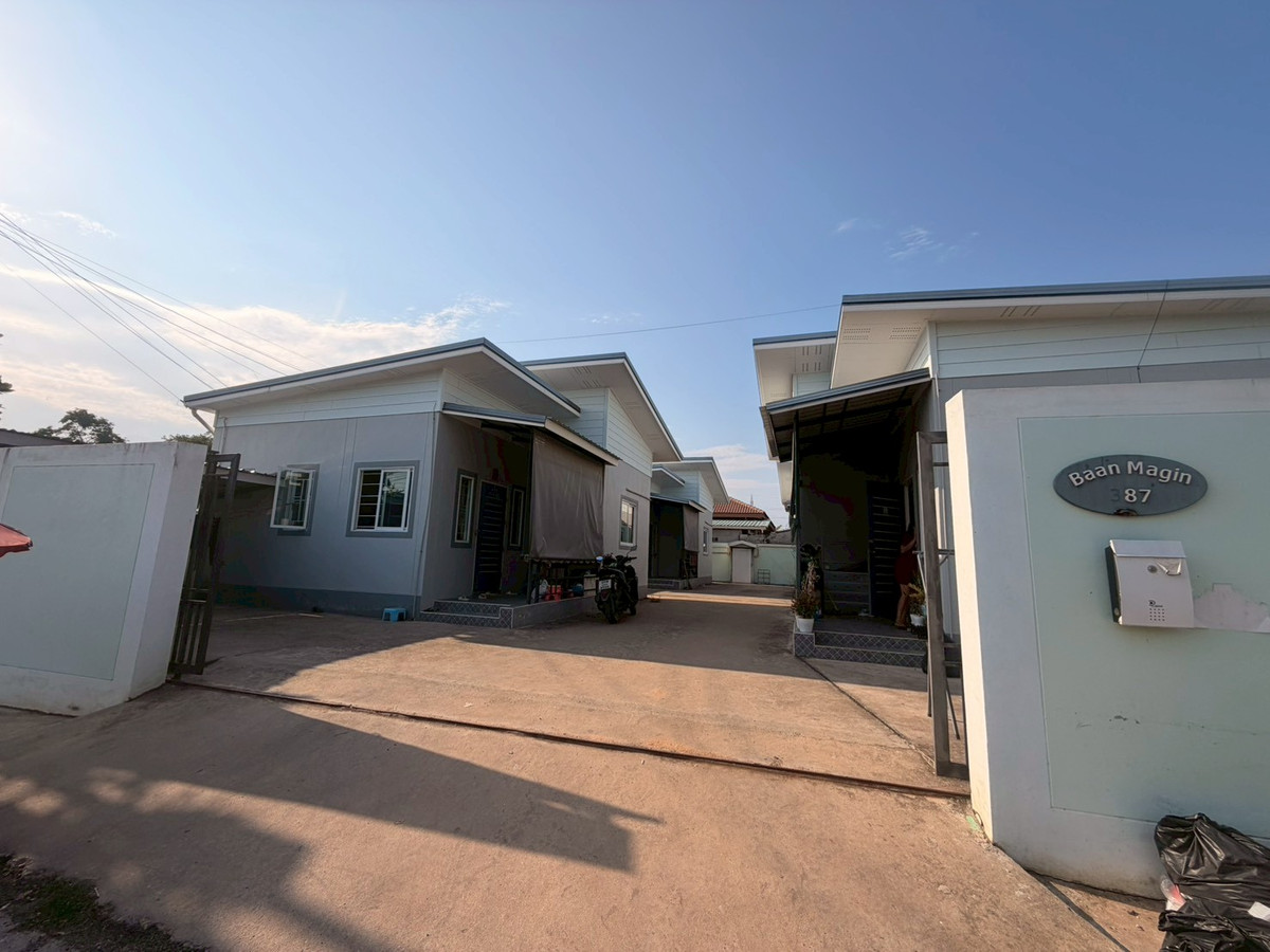 For SaleHotel&Apartment BusinessKhon Kaen : Urgent sale, 4 houses for rent, always full with tenants - Nonthan Zone, Khon Kaen, invest immediately, receive money immediately!