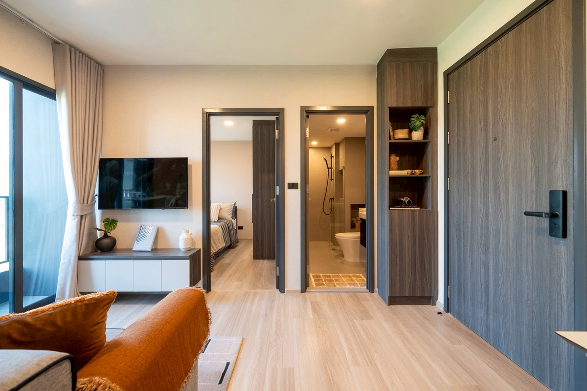 For SaleCondoKasetsart, Ratchayothin : 🎉 Best Price Sale! 🎉 Chapter One More Kaset — a brand-new condo with spacious units, located near Kasetsart University and the BTS. Guaranteed best price! 💯