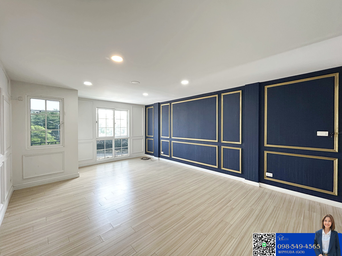 ขายอาคารพาณิชย์แจ้งวัฒนะ เมืองทอง : โฮมออฟฟิศ 3.5 ชั้น เมทโทร บิซทาวน์ แจ้งวัฒนะ 2 ติดถนนหอการค้าไทย อาคารพักอาศัยและทำธุรกิจ ร้านค้า