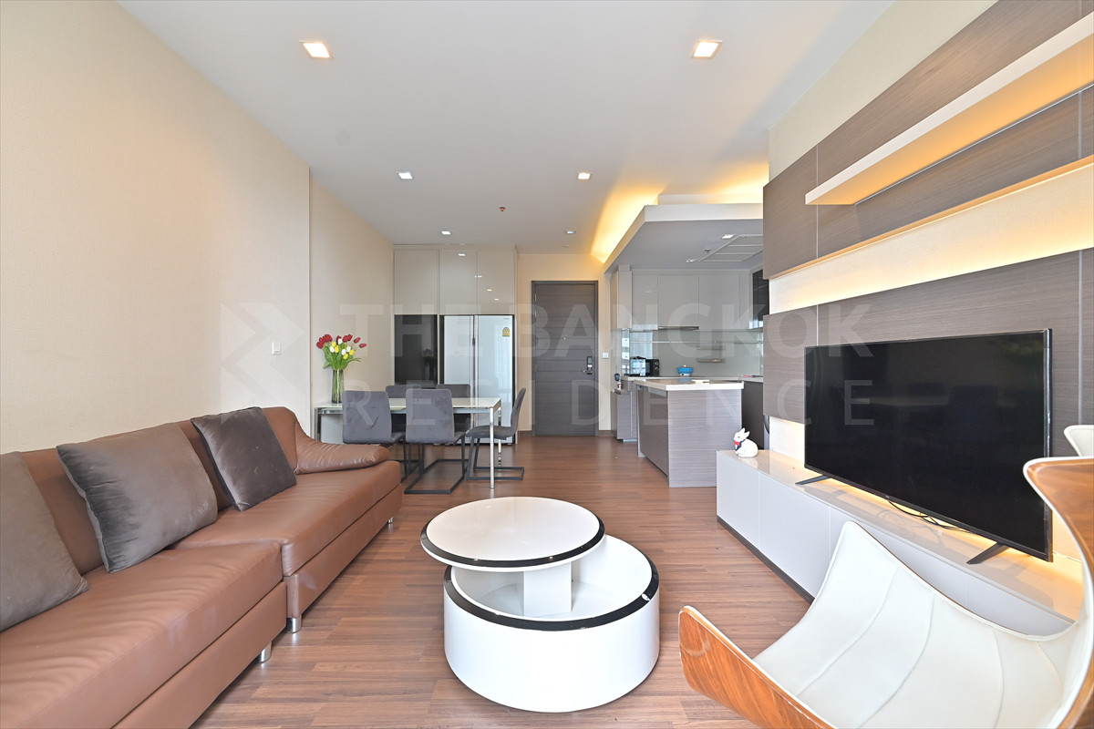 ให้เช่าคอนโดรัชดา ห้วยขวาง : 🌟BEST PRICE - IVY AMPIO 44,000 bath/month, type 2 Bed 2 Bath , Size 82 sq.m. High floor , very nice location and near MRT - By Loft 0842824246