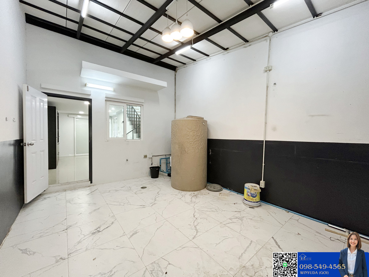 ขายอาคารพาณิชย์แจ้งวัฒนะ เมืองทอง : โฮมออฟฟิศ 3.5 ชั้น เมทโทร บิซทาวน์ แจ้งวัฒนะ 2 ติดถนนหอการค้าไทย อาคารพักอาศัยและทำธุรกิจ ร้านค้า