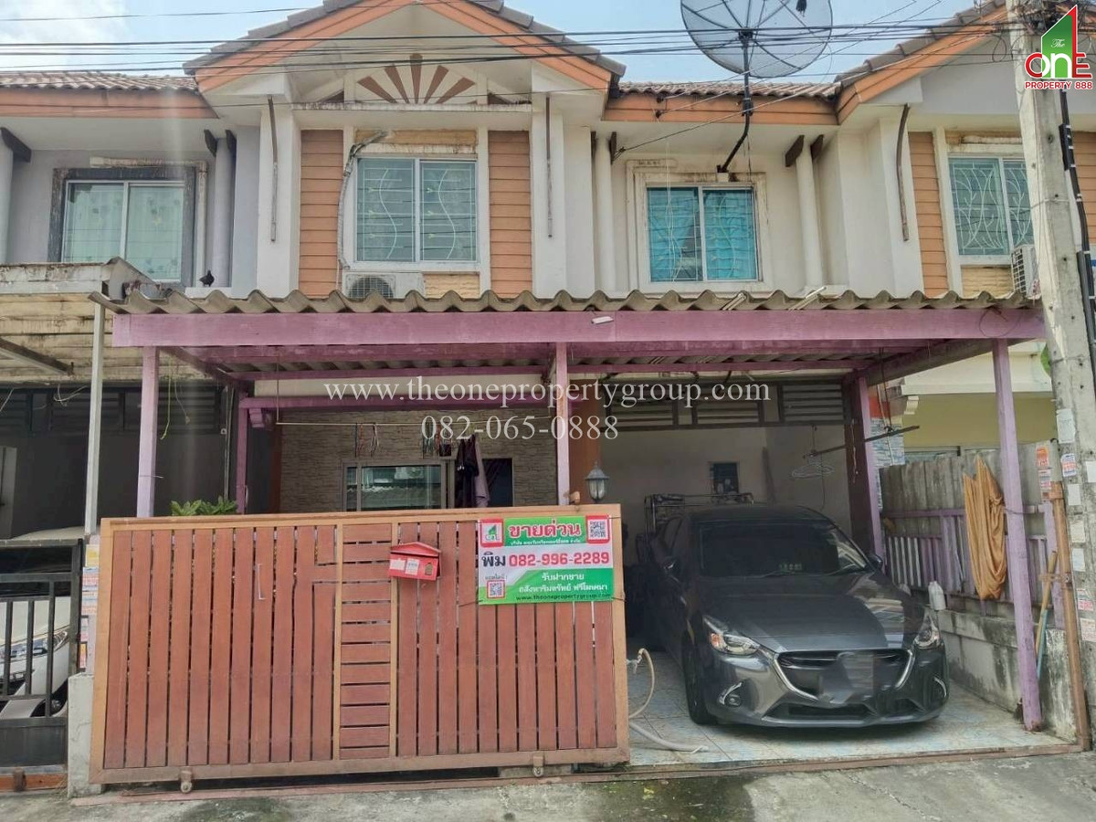 ขายทาวน์โฮมสมุทรปราการ สำโรง : ขายทาวน์เฮ้าส์ 2 ชั้น 18 ตรว. ม.พฤกษาวิลล์9 ซ.ขจรวิทย์ ถ.เทพารักษ์ ถ.แพรกษา ต.แพรกษาใหม่ อ.เมืองสมุทรปราการ