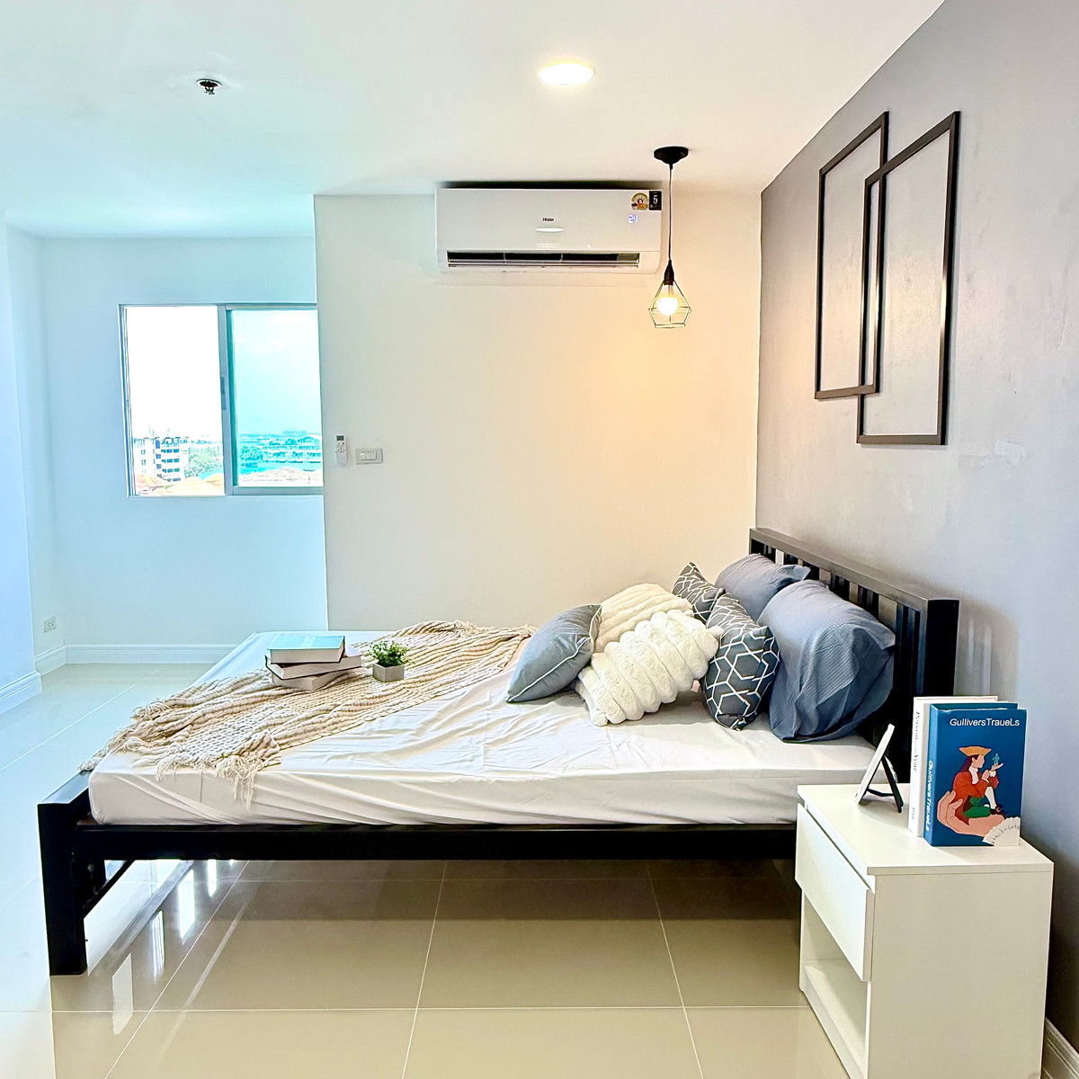 For SaleCondoVipawadee, Don Mueang, Lak Si : Urgent sale!! Old condo, new room, near BTS Saiyut, installments starting at 3,000.