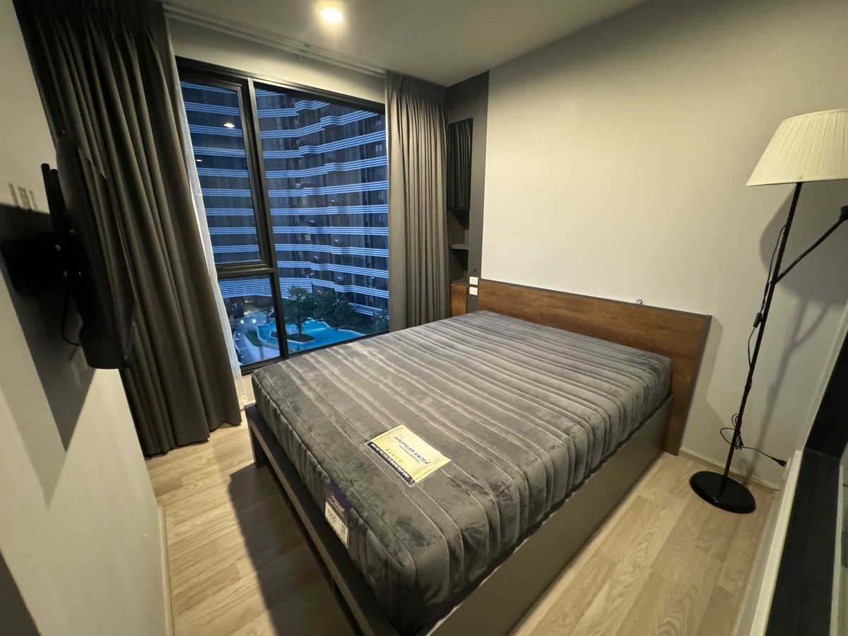 CondoBangna, Bearing, Lasalle : 🏙️ For rent IDEO MOBI Sukhumvit Eastpoint 1 Bedroom | 36 sq m. | Pool view + has bathtub | Near BTS Bangna