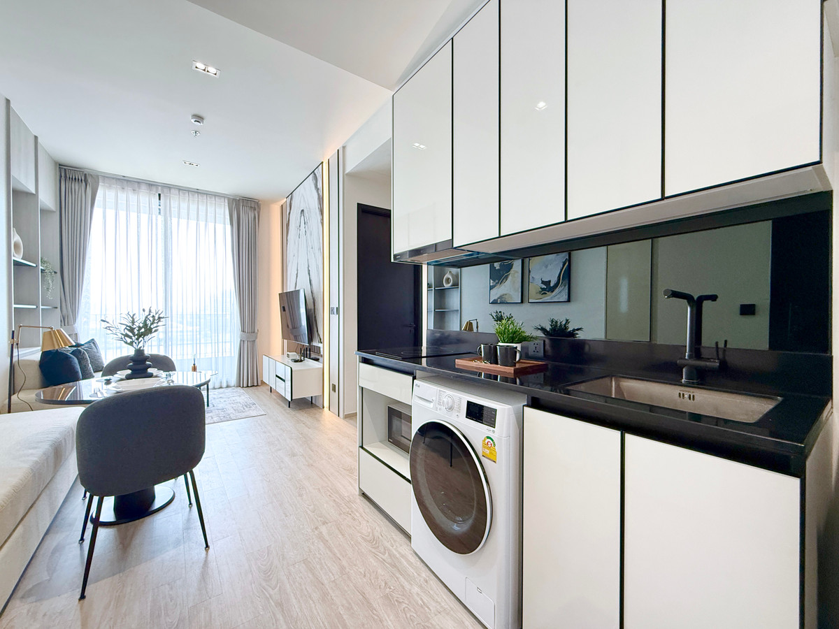 ให้เช่าคอนโดวงเวียนใหญ่ เจริญนคร : 🚀 Chapter เจริญนคร - 49ตรม. 2นอน1น้ำ แต่งใหม่ ฟรีแม่บ้าน และ Wifi 092-545-6151 (ทีม)