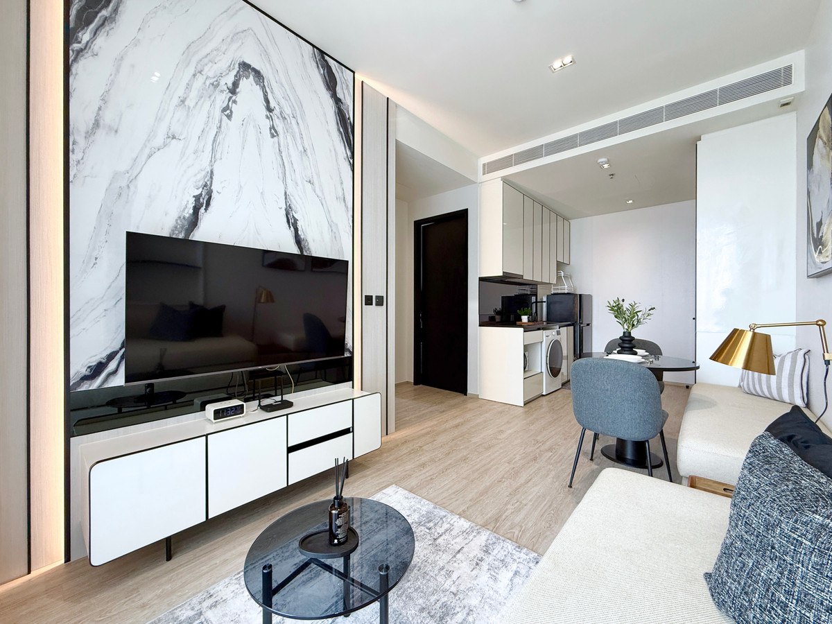 For RentCondoWongwianyai, Charoennakor : 🚀 Chapter Charoen Nakhon - 49 sq m. 2 bedrooms, 1 bathroom, newly decorated, ready to move in 092-545-6151 (Team)