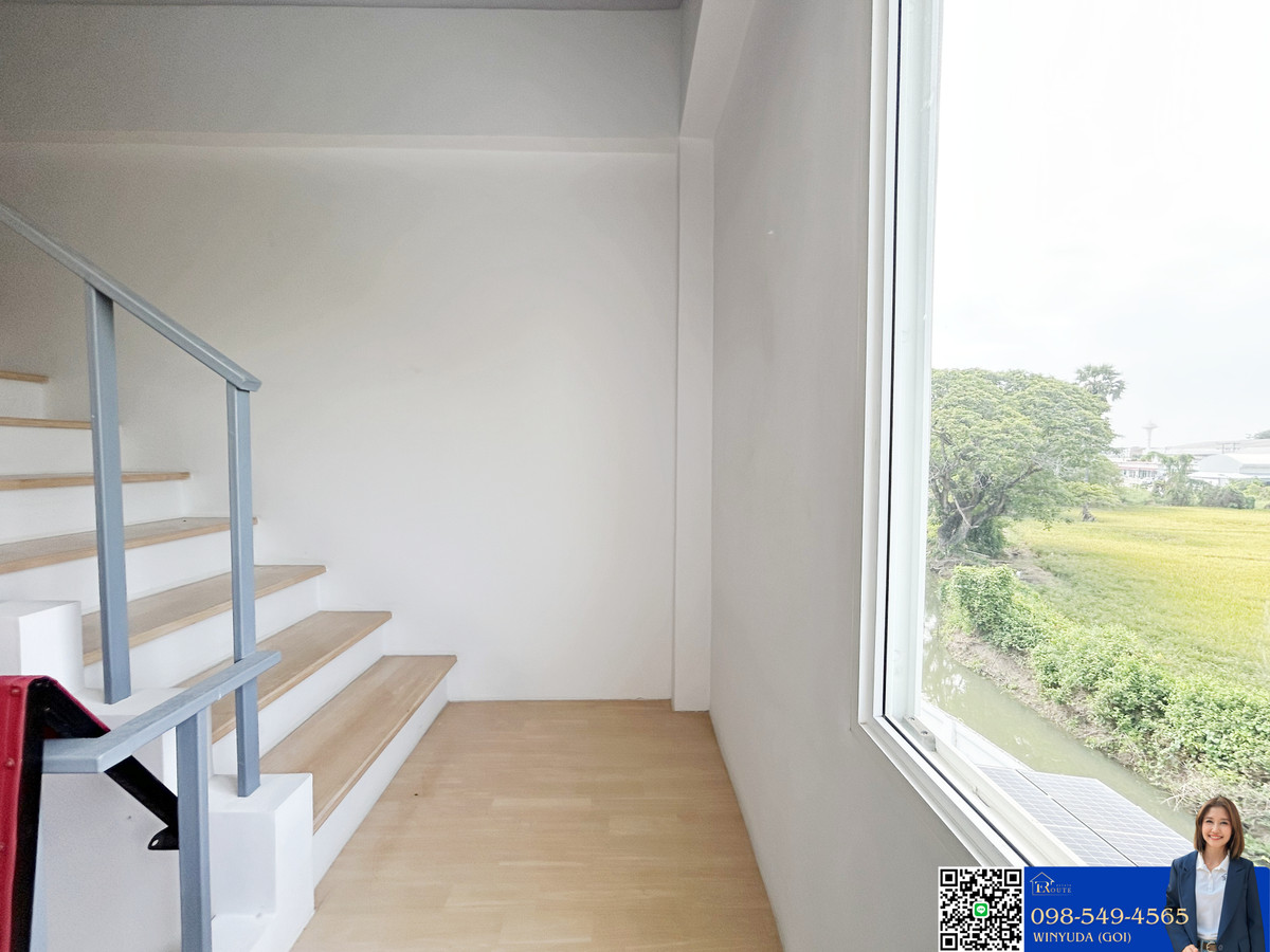 ขายอาคารพาณิชย์แจ้งวัฒนะ เมืองทอง : โฮมออฟฟิศ 3.5 ชั้น เมทโทร บิซทาวน์ แจ้งวัฒนะ 2 ติดถนนหอการค้าไทย อาคารพักอาศัยและทำธุรกิจ ร้านค้า