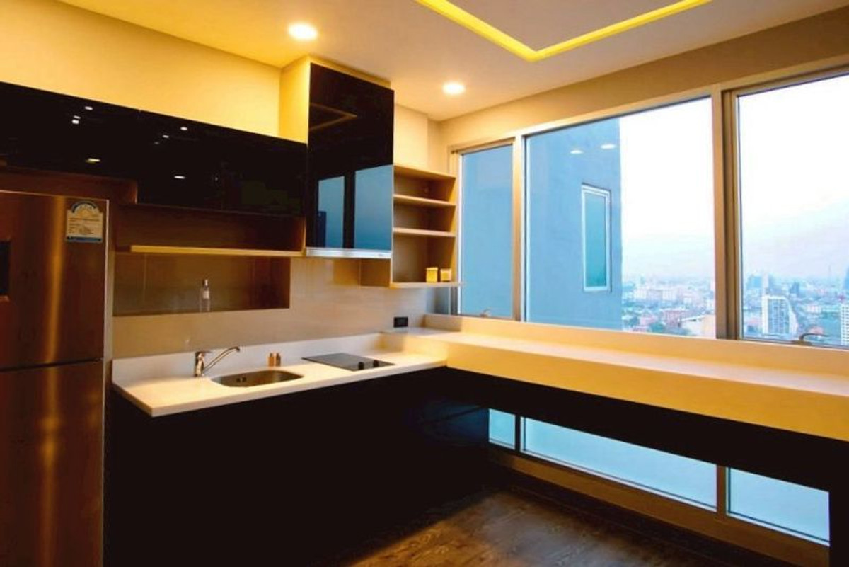 CondoSapankwai,Jatujak : Condo Rhythm Phahon-Ari, area 45.7 sq m, 1 bedroom, 28th floor, Samsen Nai Subdistrict, Phaya Thai District, Bangkok.