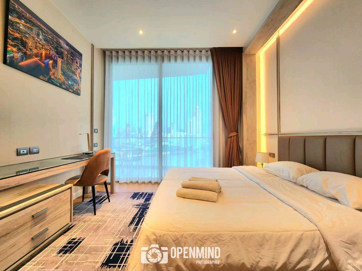 For RentCondoWongwianyai, Charoennakor : 📌For RENT | Magnolias Waterfront Residences - 1BR (61 sqm) 60,000 THB/month