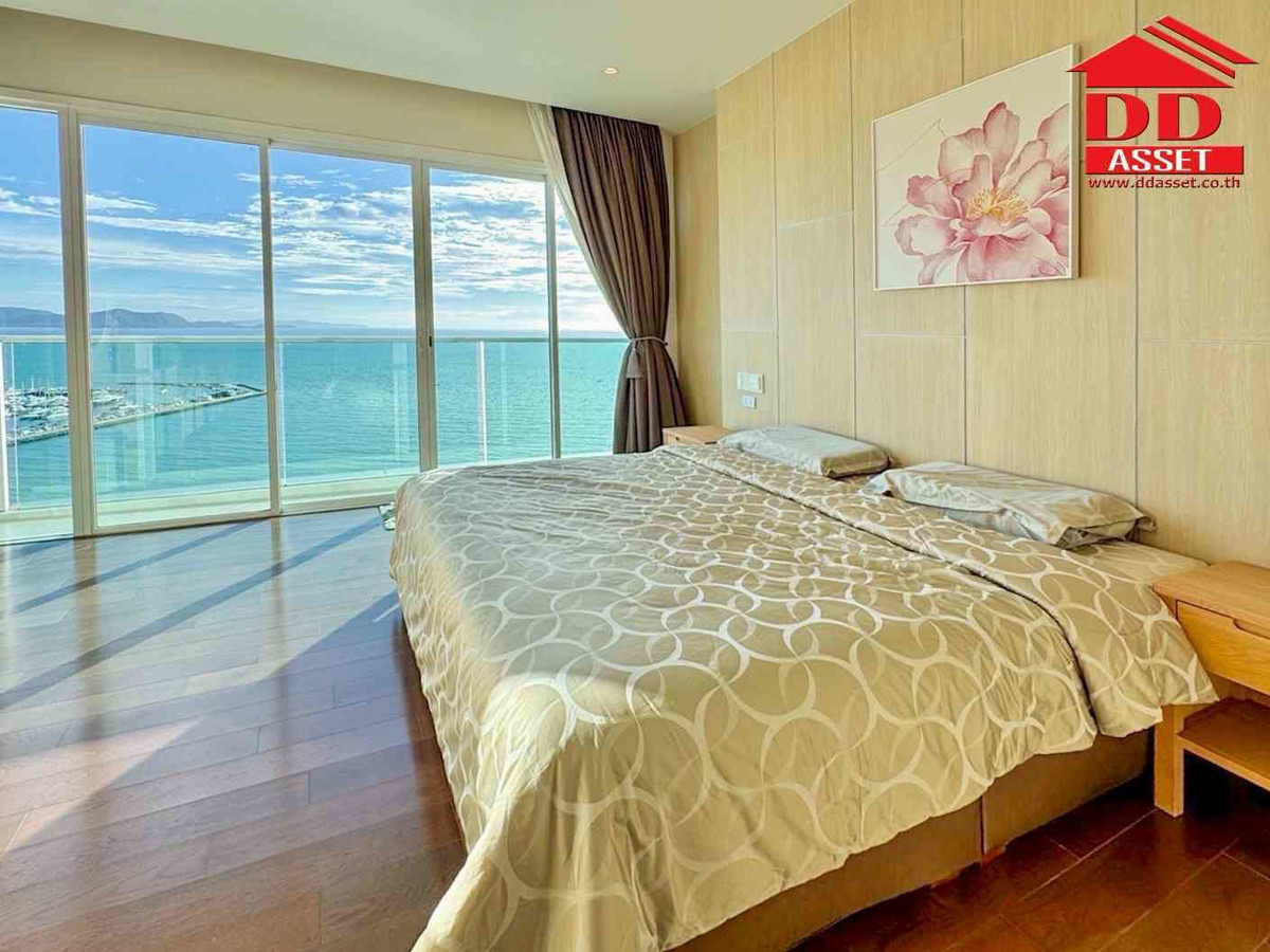 ให้เช่าคอนโดพัทยา บางแสน ชลบุรี สัตหีบ : For Rent Condo Mövenpick White Sand Beach Na Jomtien Pattaya Code : C8422