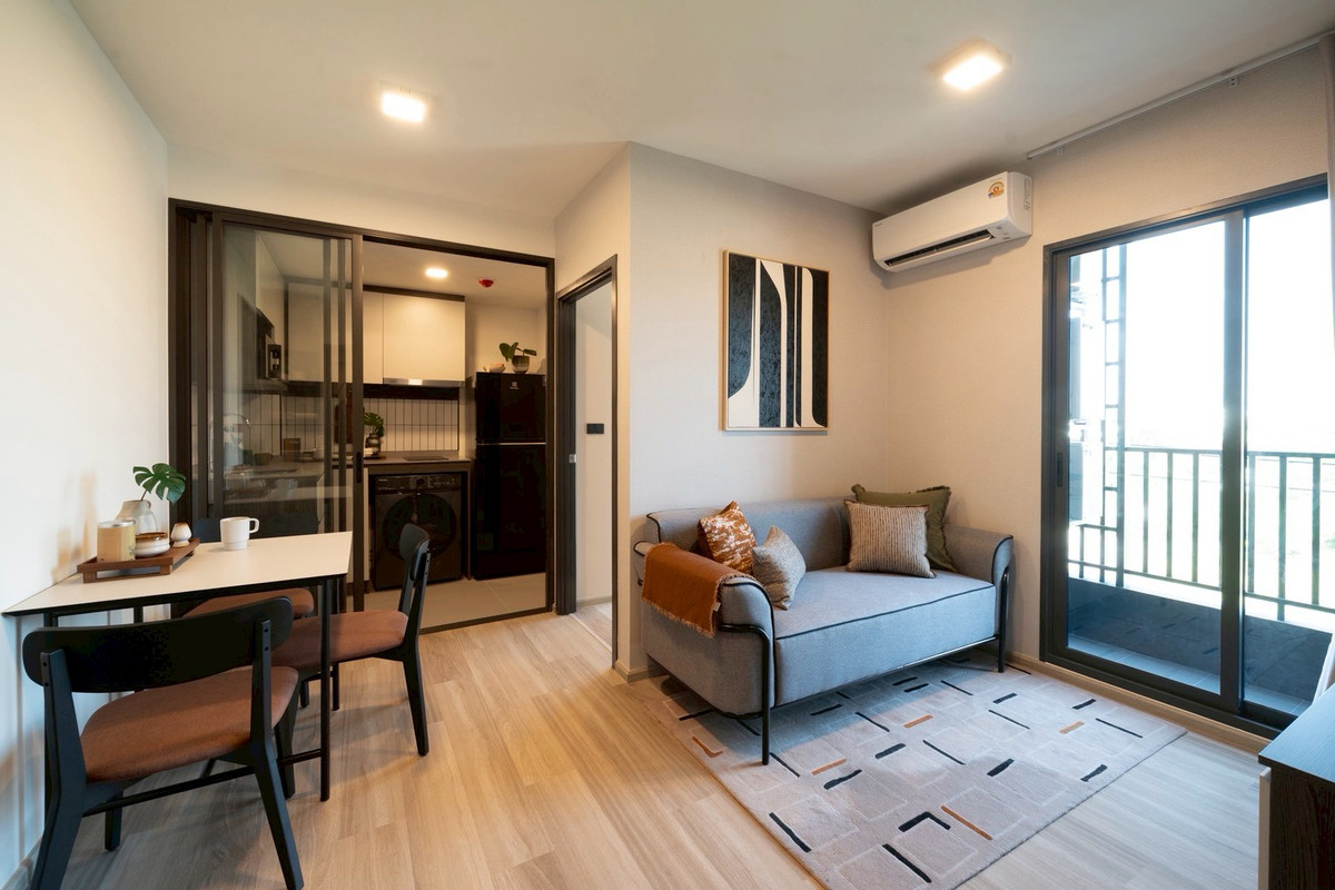 For SaleCondoKasetsart, Ratchayothin : 🎉 Best Price Sale! 🎉 Chapter One More Kaset — a brand-new condo with spacious units, located near Kasetsart University and the BTS. Guaranteed best price! 💯