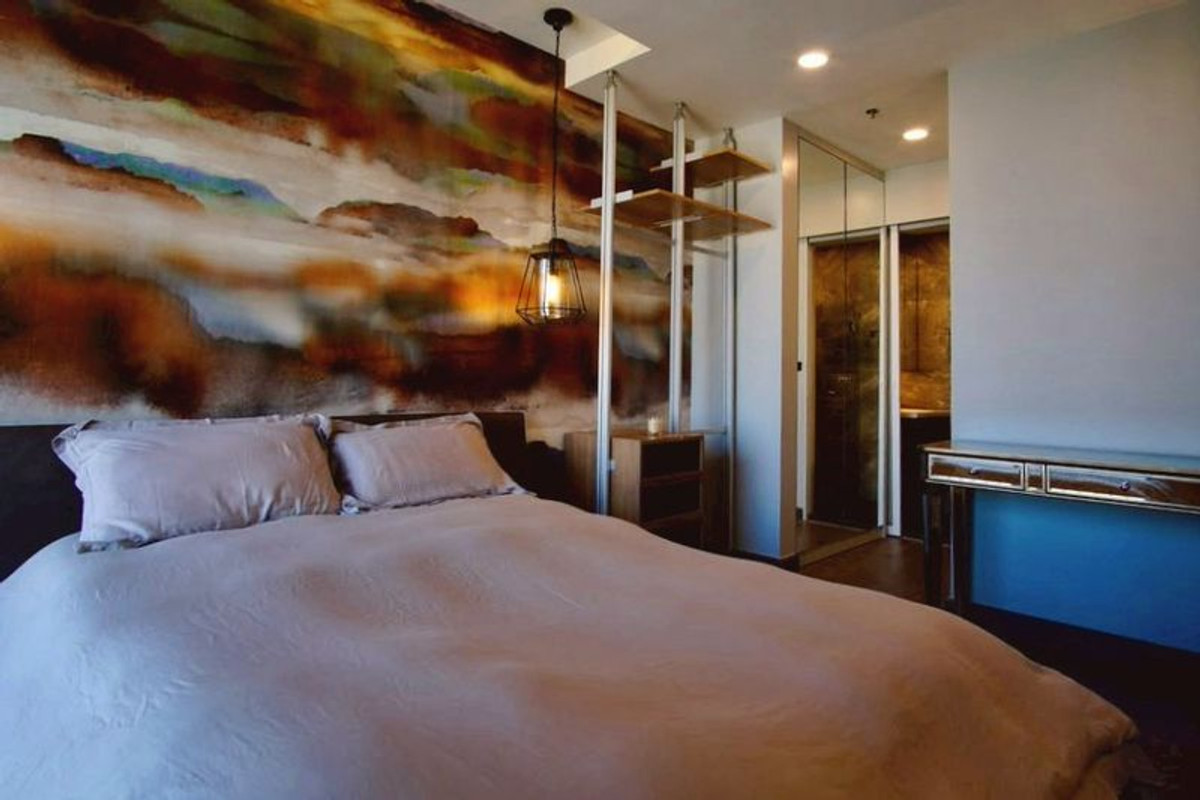 CondoSapankwai,Jatujak : Condo Rhythm Phahon-Ari, area 45.7 sq m, 1 bedroom, 28th floor, Samsen Nai Subdistrict, Phaya Thai District, Bangkok.