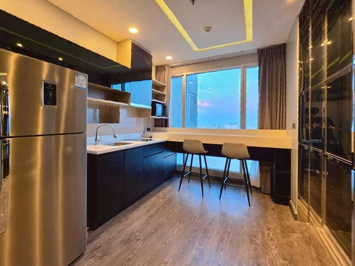 CondoSapankwai,Jatujak : Condo Rhythm Phahon-Ari, area 45.7 sq m, 1 bedroom, 28th floor, Samsen Nai Subdistrict, Phaya Thai District, Bangkok.
