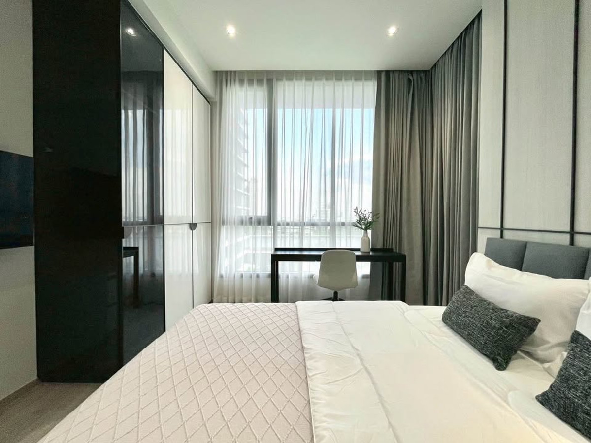 For RentCondoWongwianyai, Charoennakor : For rent: Chapter Charoennakhon - Riverside, good price! 2 bedrooms, river view, near BTS Krung Thonburi, fully furnished, high floor.